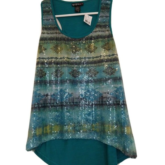 Self Esteem Tops - Self Esteem XL Sequin Tank
